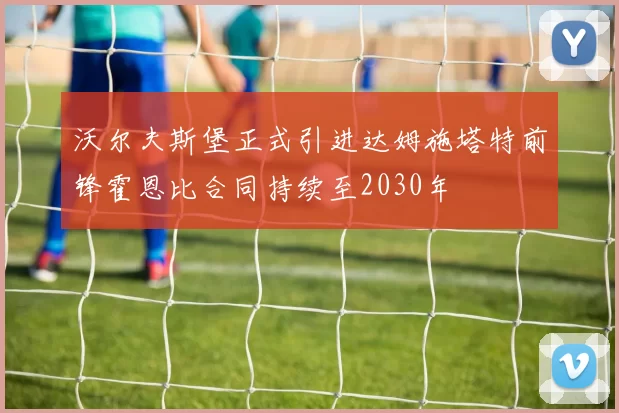 沃尔夫斯堡正式引进达姆施塔特前锋霍恩比合同持续至2030年
